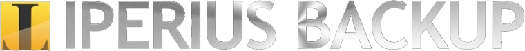 Iperius Backup, logo, sauvegardes